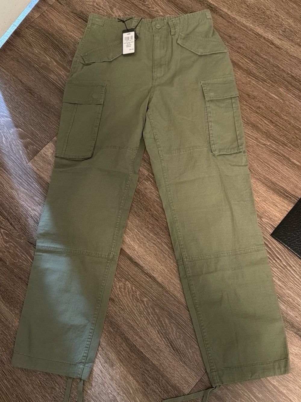 Olive Green Cargo Utility Pants Womens medium
